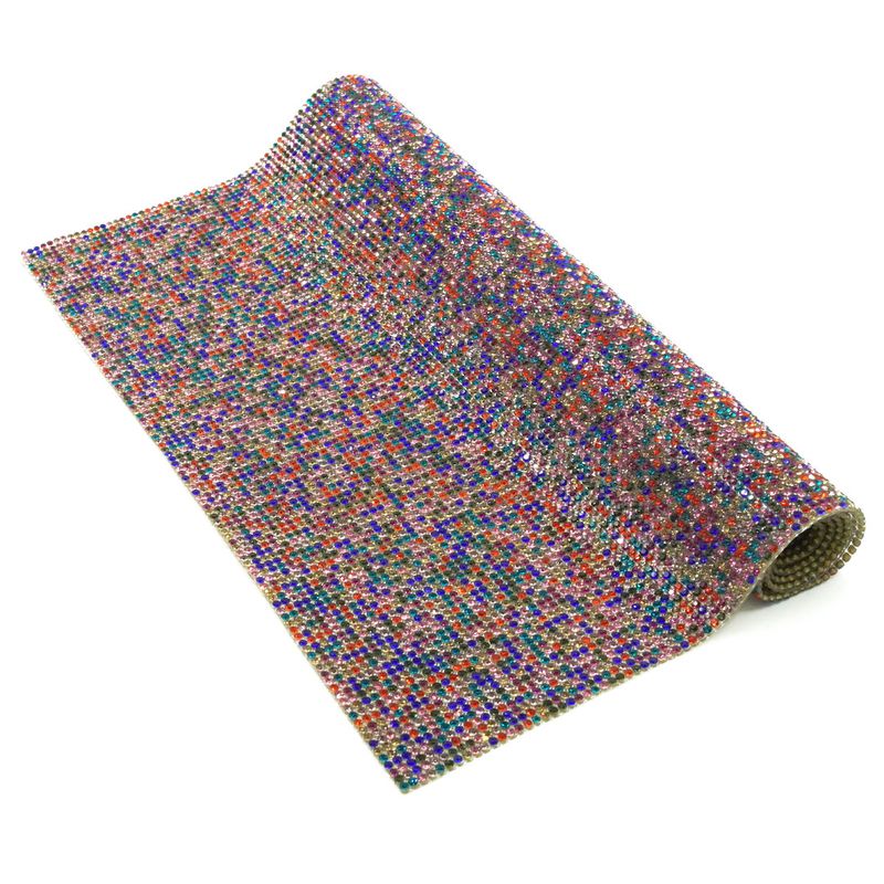 Manta de Strass Infinity 24x40cm Multicolor 