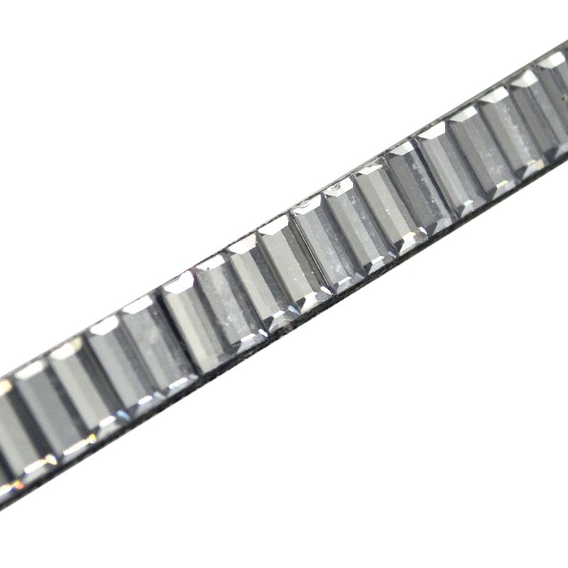 Tira de Strass Alice 7mm - Cristal 
