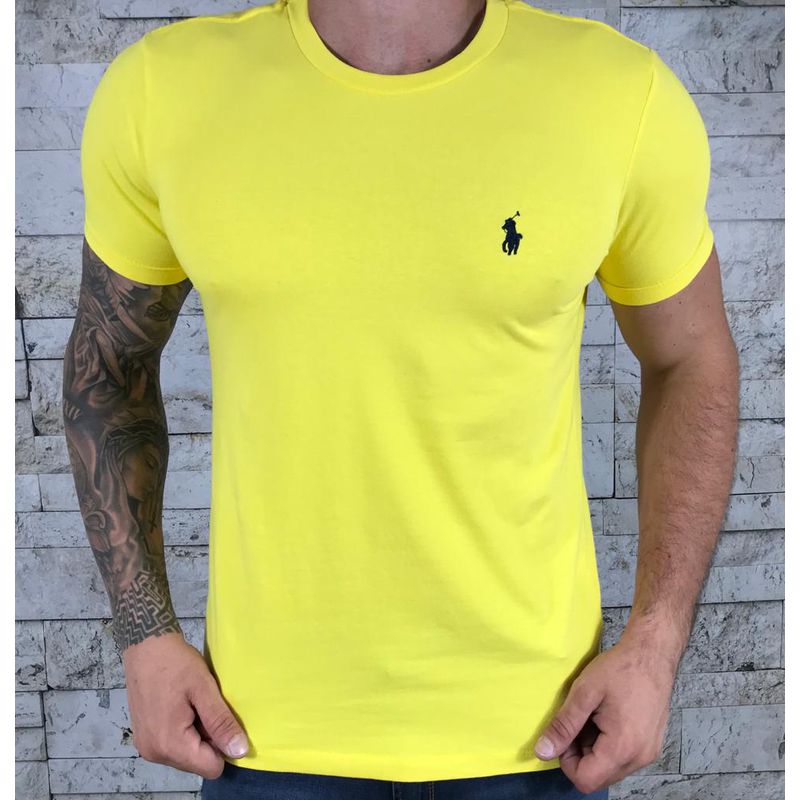 Camiseta PRL Amarelo⭐ - C-1680 - PORTAL DROP - ATACADO