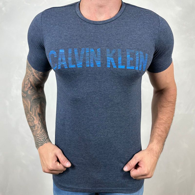 Camiseta CK Cinza Escuro DFC⭐ - 2129 - PORTAL DROP - ATACADO