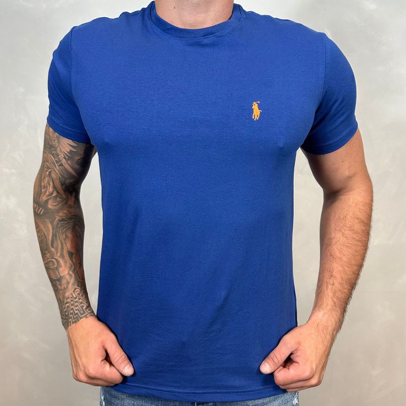 Camiseta PRL Azul ⭐ - C-1535 - PORTAL DROP - ATACADO