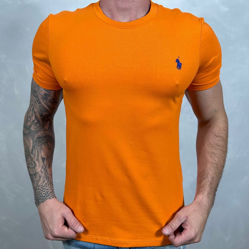 Camiseta PRL Laranja ⭐ - C-2108 - PORTAL DROP - ATACADO