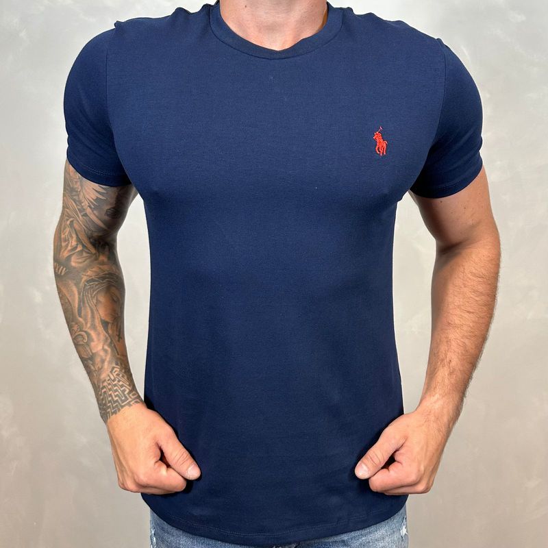 Camiseta PRL Azul - B-2750 - PORTAL DROP - ATACADO