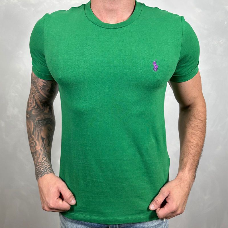 Camiseta PRL Verde⭐ - C-2307 - PORTAL DROP - ATACADO