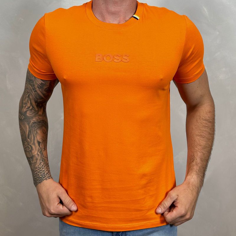 Camiseta HB Laranja ⭐ - C-2367 - PORTAL DROP - ATACADO
