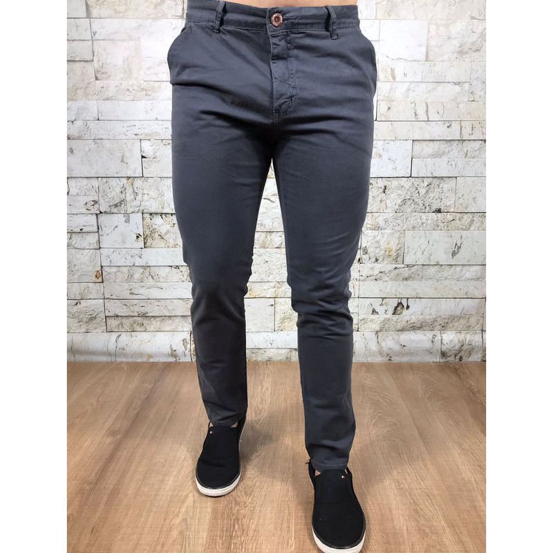 Calça Sarja PRL Chumbo - 4394 - PORTAL DROP - ATACADO