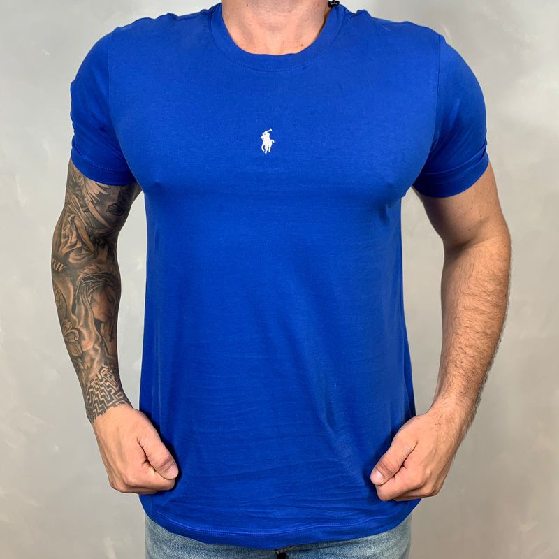Camiseta PRL Azul ⭐ - B-2744 - PORTAL DROP - ATACADO