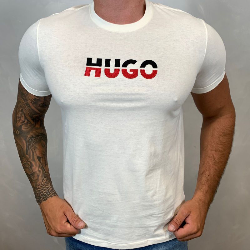 Camiseta HB Branco ⭐ - B-3212 - PORTAL DROP - ATACADO