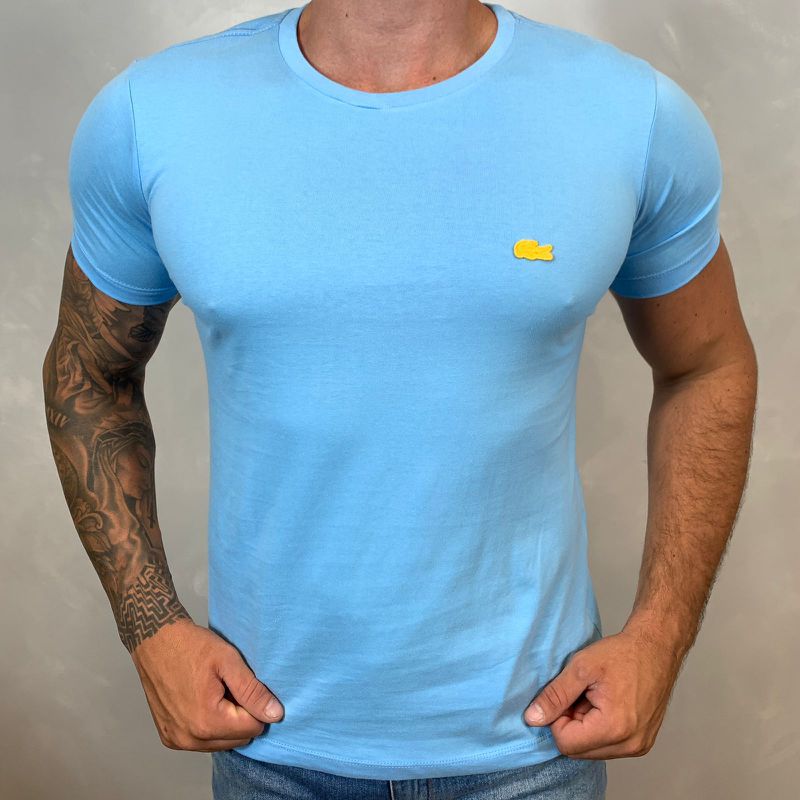 Camiseta LCT Azul⭐ - C-3241 - PORTAL DROP - ATACADO