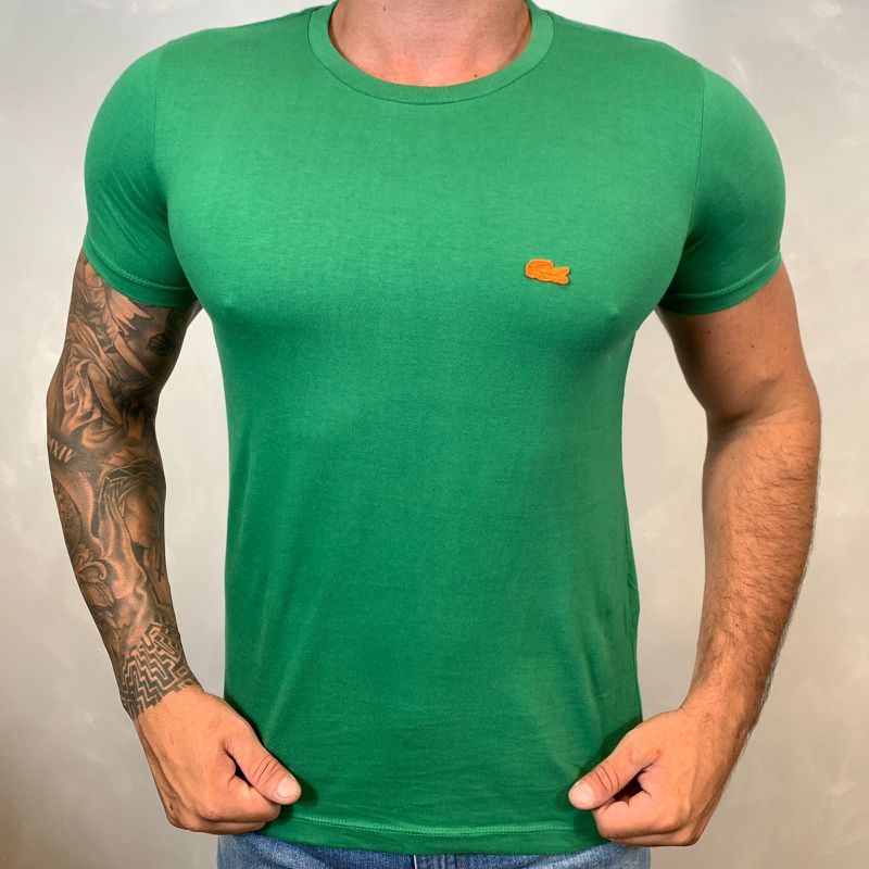 Camiseta LCT Verde - C-3242 - PORTAL DROP - ATACADO