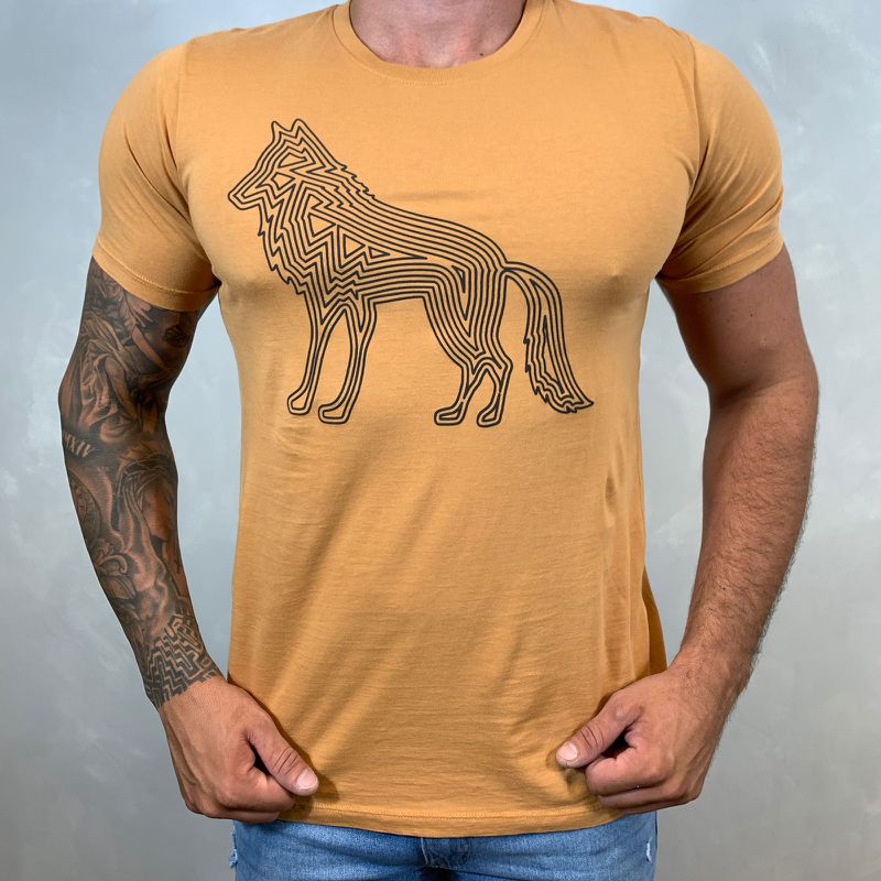 Camiseta ACT Caramelo DFC⭐ - 3366 - PORTAL DROP - ATACADO