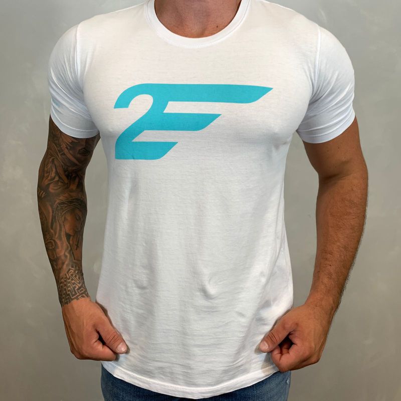 Camiseta Ellus Branco DFC⭐ - 3401 - PORTAL DROP - ATACADO