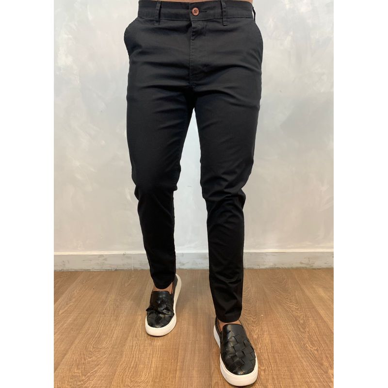 Calça Sarja LCT Preto ⭐ - 3432 - PORTAL DROP - ATACADO
