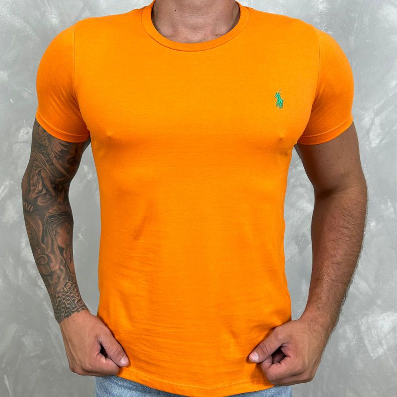 Camiseta PRL Laranja - C-3692 - PORTAL DROP - ATACADO