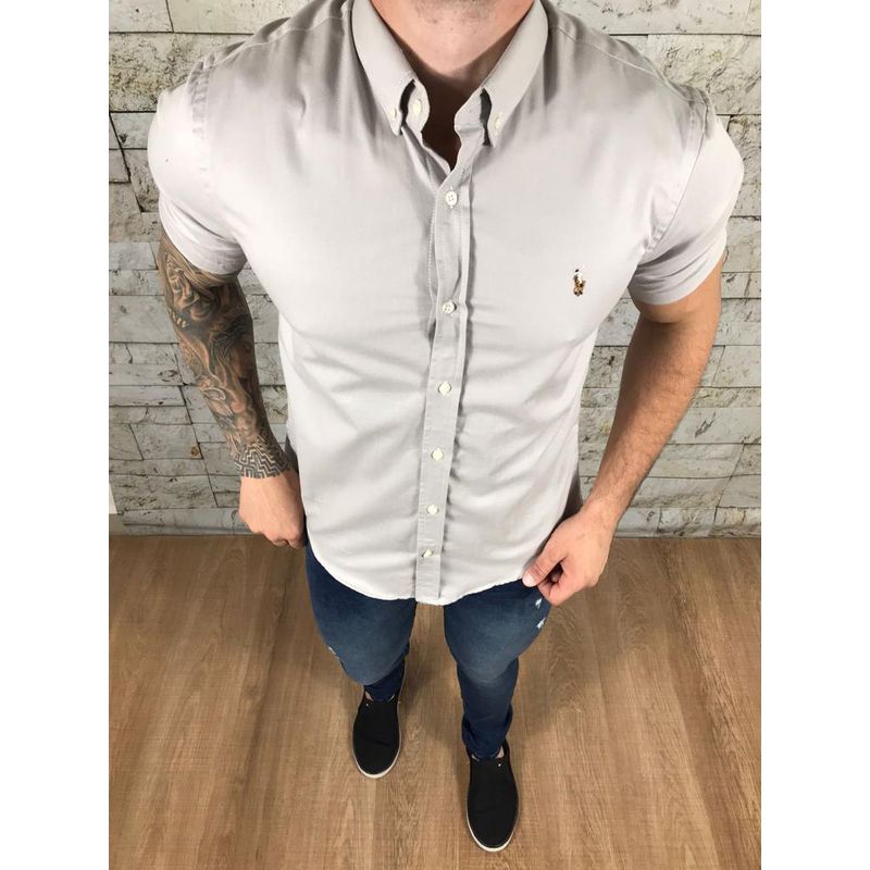 - Camisa Manga Curta PRL - 30031 - PORTAL DROP - ATACADO