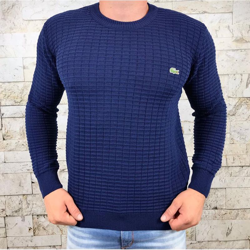 Suéter LCT Azul - 949 - PORTAL DROP - ATACADO