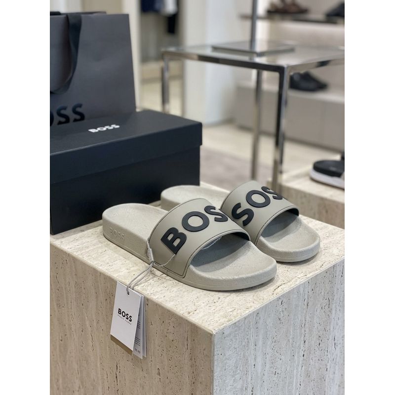 Chinelo Slide HB Bege. - 2333 - PORTAL DROP - ATACADO