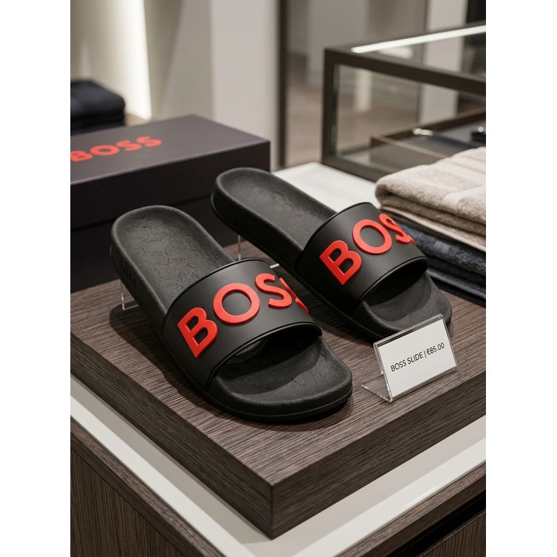 Chinelo Slide HB Preto. - 2334 - PORTAL DROP - ATACADO