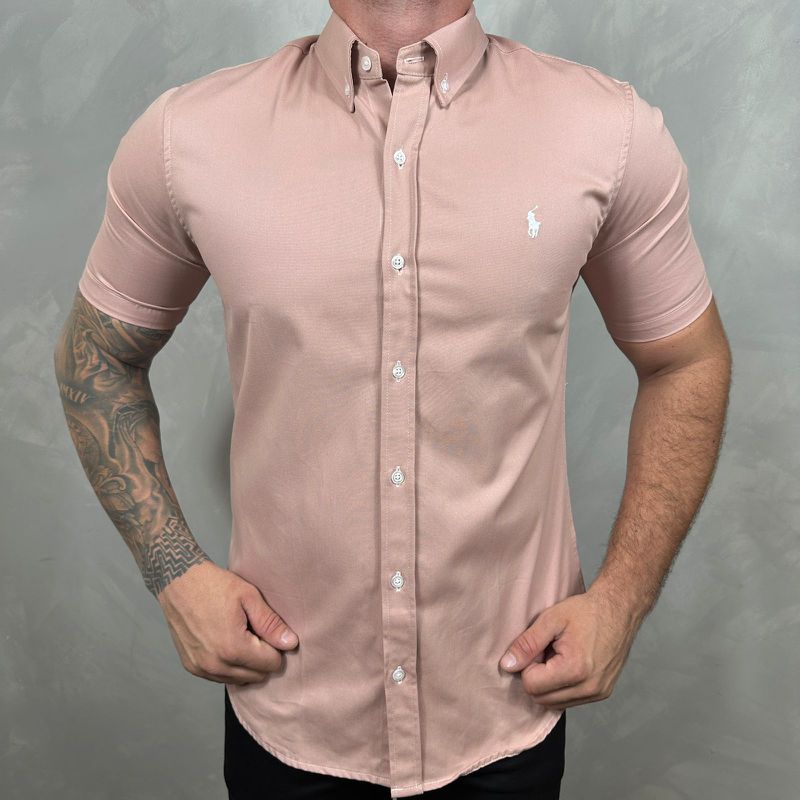 Camisa Manga Curta PRL Rose - 30365 - PORTAL DROP - ATACADO