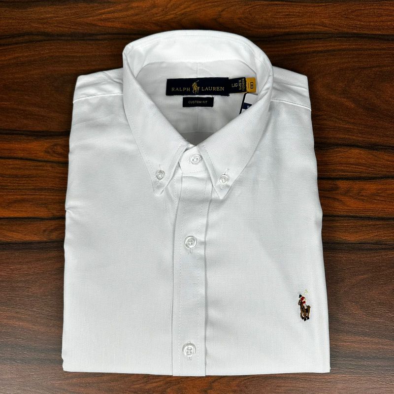 Camisa Manga Curta PRL Branco - 30409 - PORTAL DROP - ATACADO