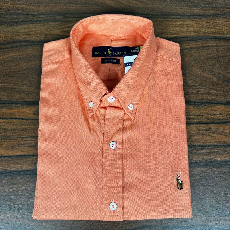 Camisa Manga Curta PRL Salmão - 30418 - PORTAL DROP - ATACADO