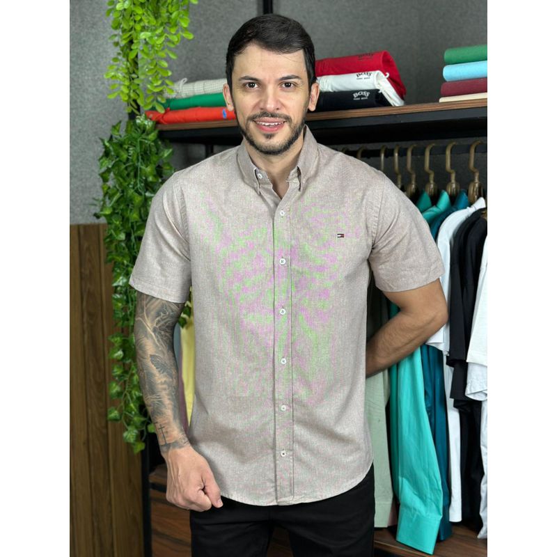 Camisa Manga Curta TH - 30444 - PORTAL DROP - ATACADO