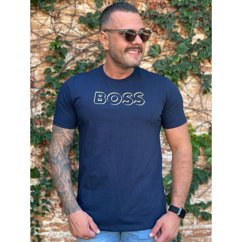 Camiseta HB Azul ⭐ - A-3565 - PORTAL DROP - ATACADO