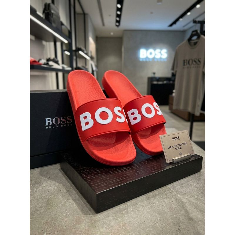 Chinelo Slide HB Vermelho. - 3600 - PORTAL DROP - ATACADO