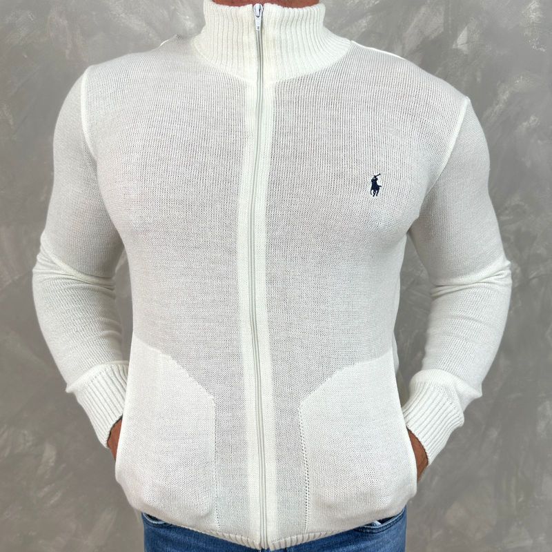 Jaqueta Zíper PRL Off White - 3935 - PORTAL DROP - ATACADO