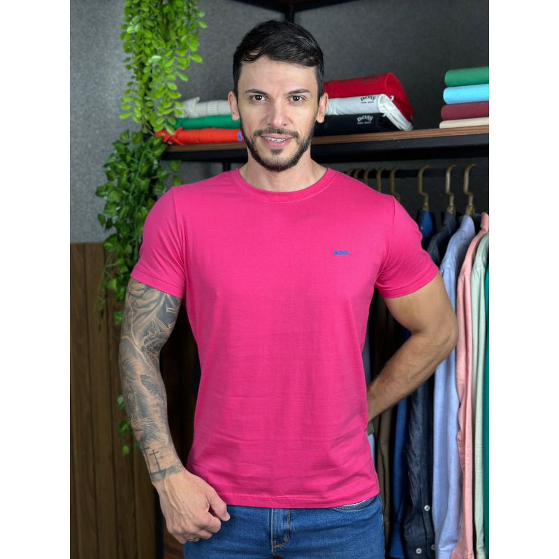 Camiseta HB Rosa.⭐ - C-3951 - PORTAL DROP - ATACADO