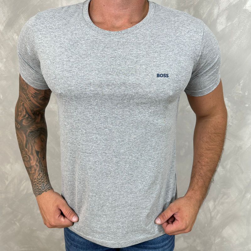 Camiseta HB Cinza⭐ - C-3953 - PORTAL DROP - ATACADO