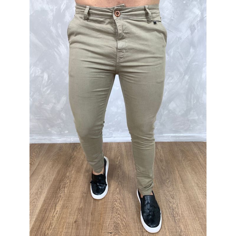 Calça Sarja PRL Caqui - 4391 - PORTAL DROP - ATACADO