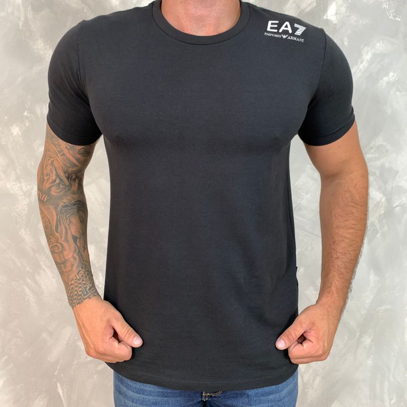 Camiseta Armani Preto⭐ - C-3985 - PORTAL DROP - ATACADO