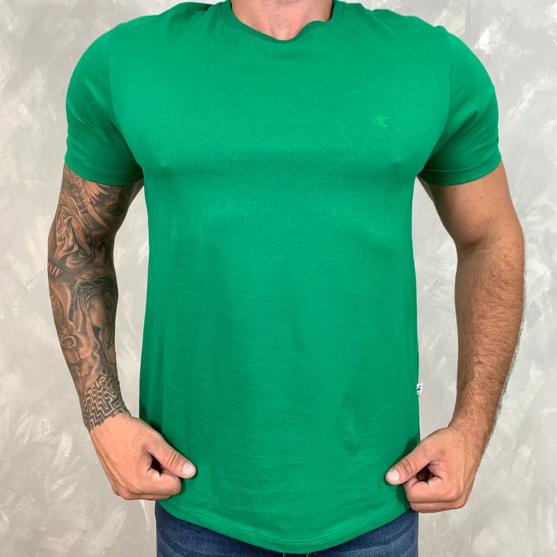 Camiseta CK Verde DFC⭐ - 3989 - PORTAL DROP - ATACADO