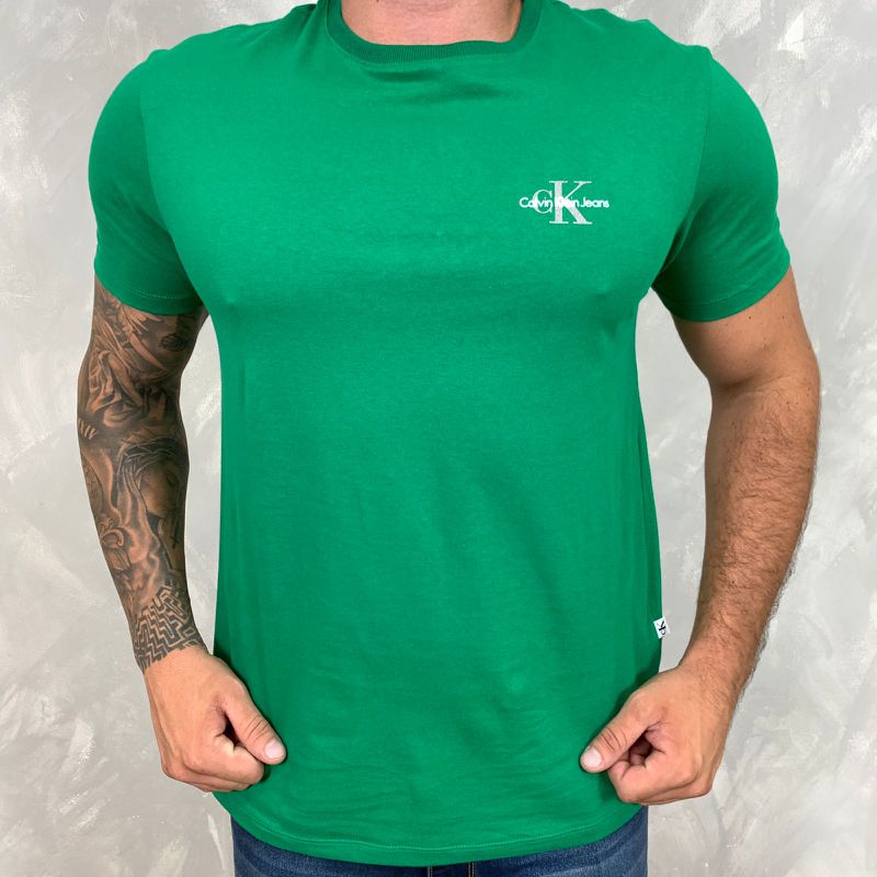 Camiseta CK Verde DFC.⭐ - 3992 - PORTAL DROP - ATACADO