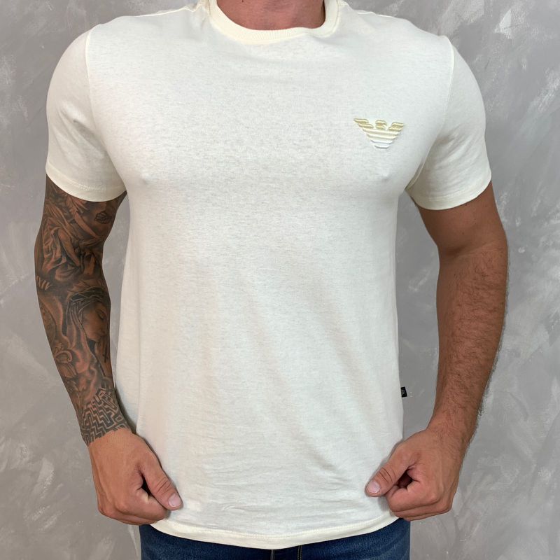 Camiseta Armani Off White - C-4000 - PORTAL DROP - ATACADO