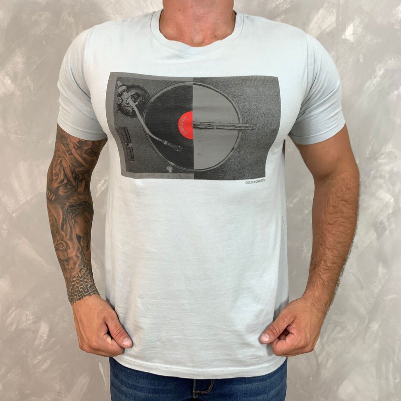 Camiseta Colcci Cinza DFC⭐ - 4015 - PORTAL DROP - ATACADO