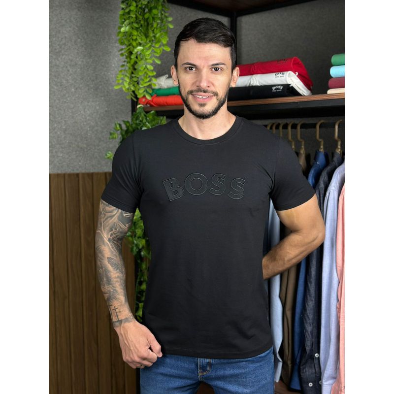 Camiseta HB Preto. ⭐ - B-4056 - PORTAL DROP - ATACADO