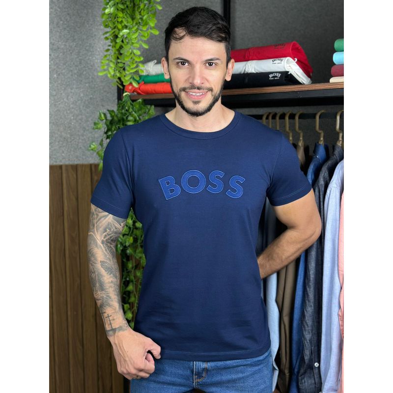 Camiseta HB Azul.⭐ - B-4058 - PORTAL DROP - ATACADO