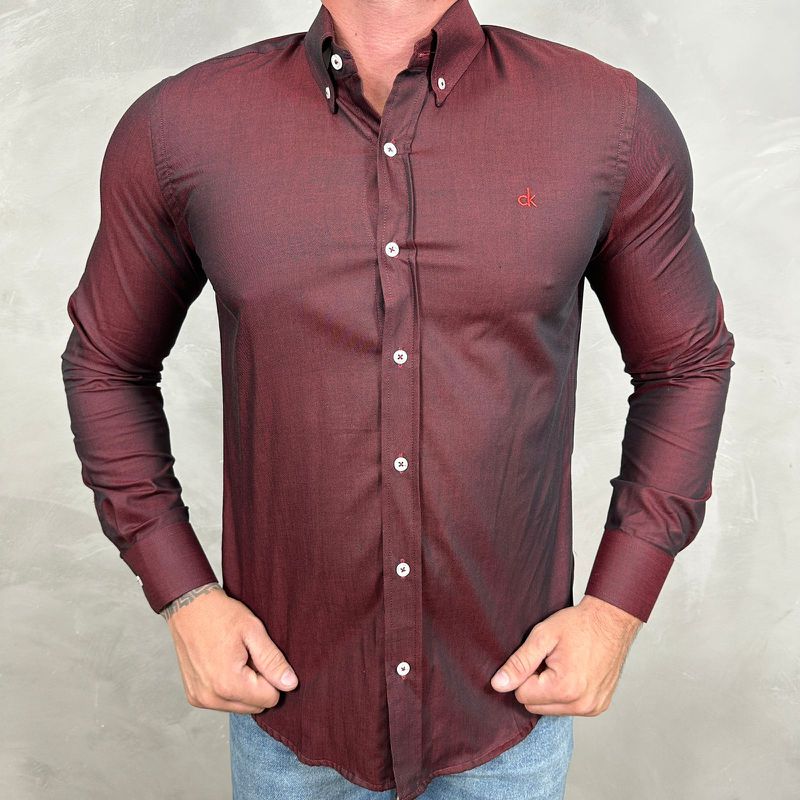Camisa Manga Longa CK.⭐ - 40893 - PORTAL DROP - ATACADO