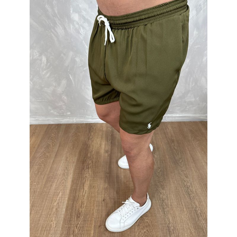 Bermuda Short PRL Verde⭐ - 4089 - PORTAL DROP - ATACADO