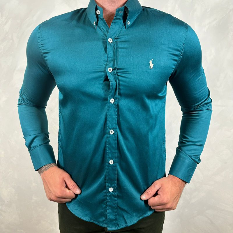 Camisa Manga Longa PRL - 40930 - PORTAL DROP - ATACADO