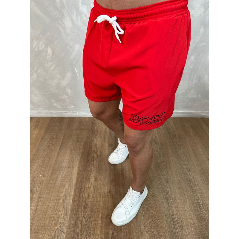Bermuda Short HB Vermelho⭐ - 4093 - PORTAL DROP - ATACADO