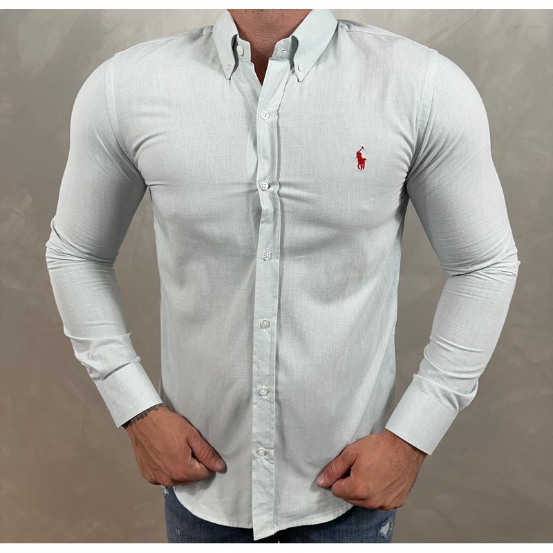 Camisa Manga Longa PRL ⭐ - 40950 - PORTAL DROP - ATACADO