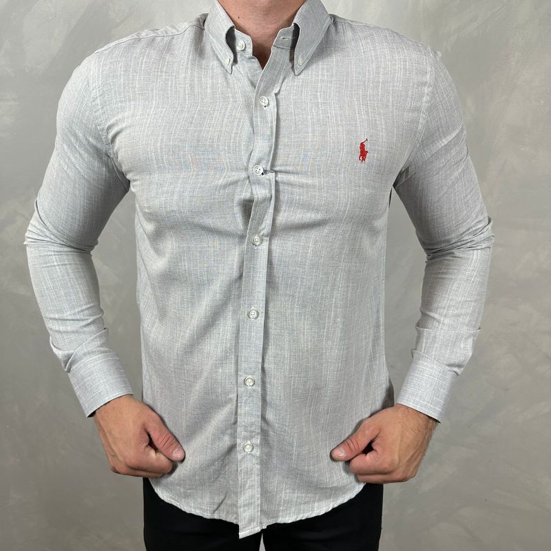 Camisa Manga Longa Linho PRL - 41045 - PORTAL DROP - ATACADO