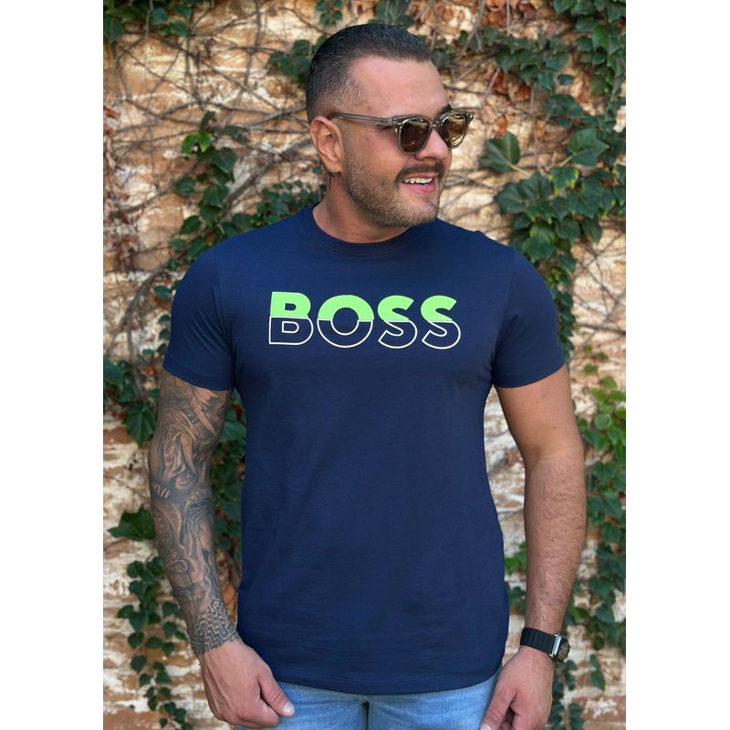 Camiseta HB Azul⭐ - C-4110 - PORTAL DROP - ATACADO