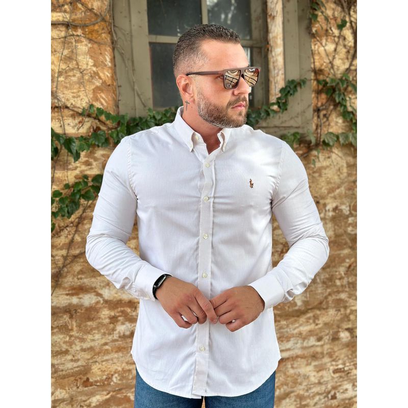 Camisa Manga Longa PRL - 41128 - PORTAL DROP - ATACADO