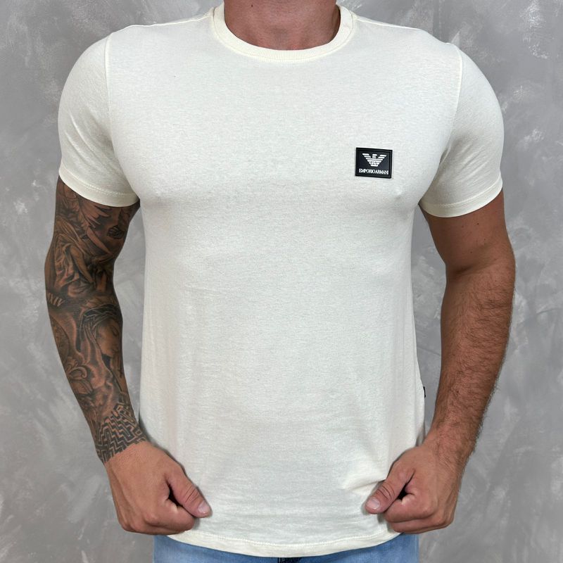 Camiseta Armani Off White⭐ - C-4121 - PORTAL DROP - ATACADO