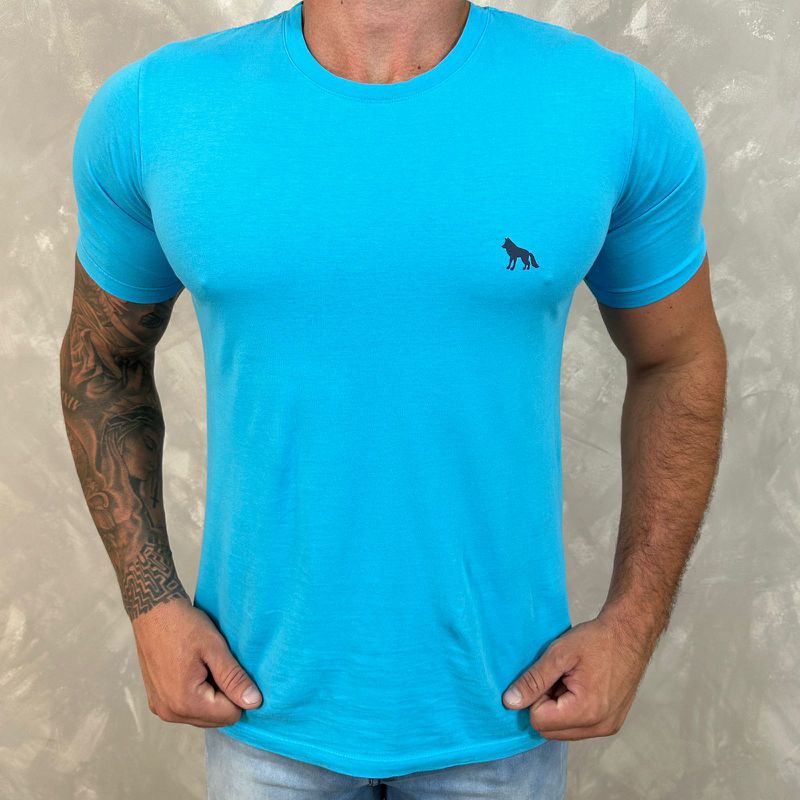 Camiseta ACT Azul DFC⭐ - 4144 - PORTAL DROP - ATACADO