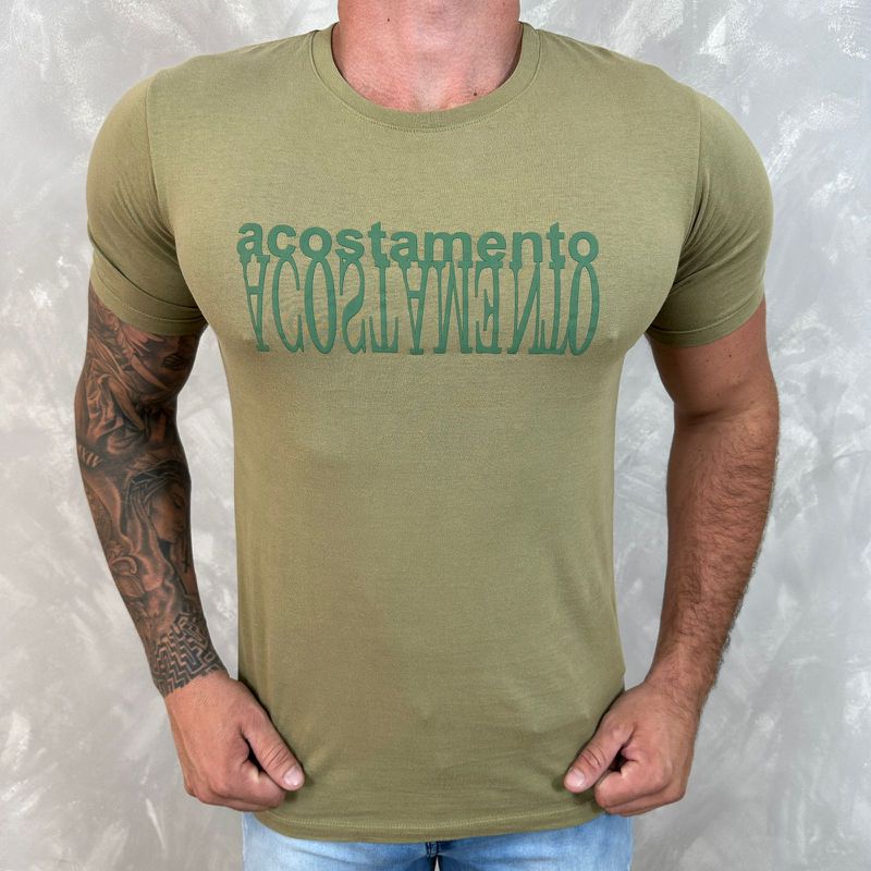 Camiseta ACT Verde DFC⭐ - 4145 - PORTAL DROP - ATACADO